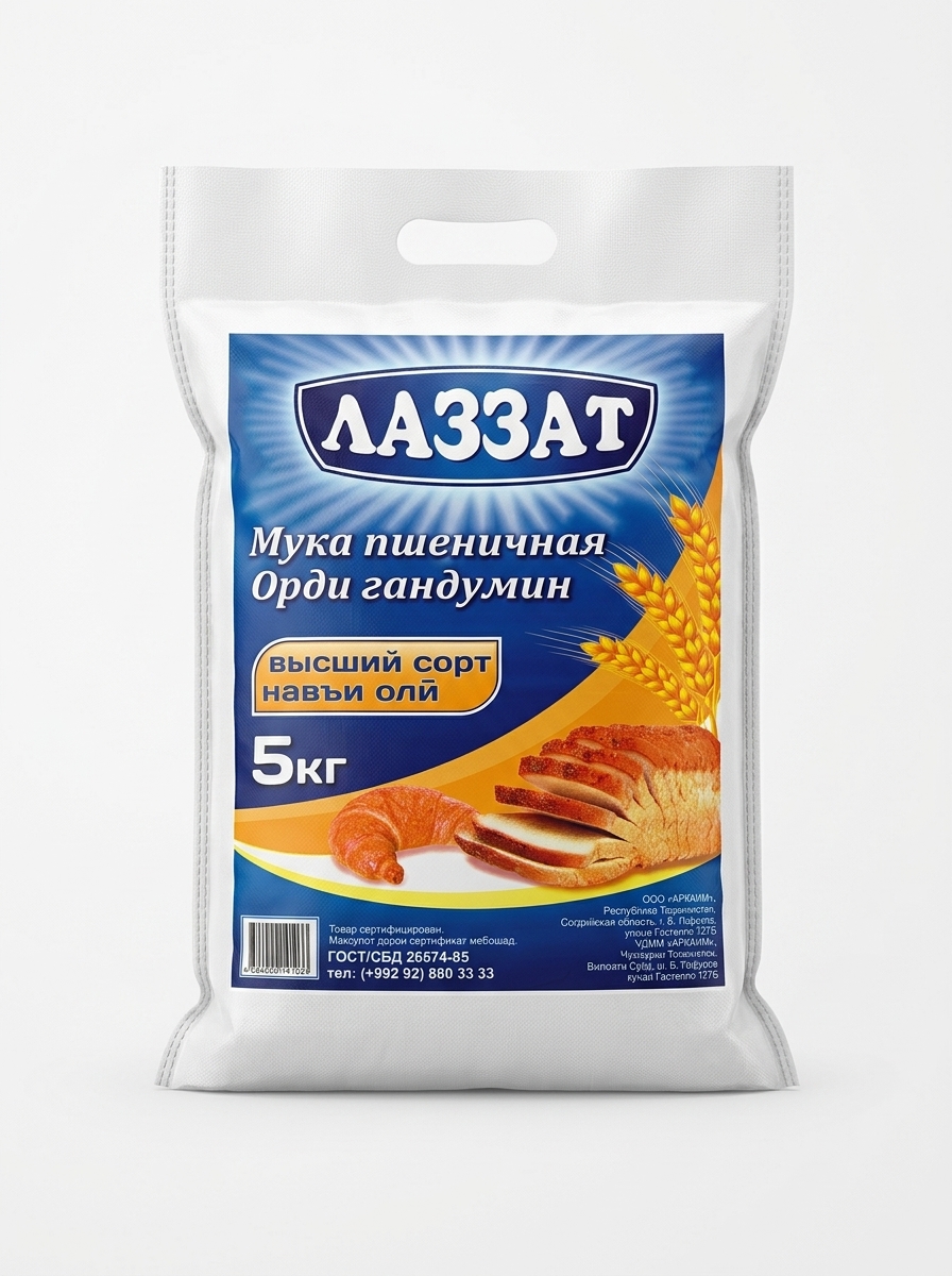 Мука пшеничная высший сорт